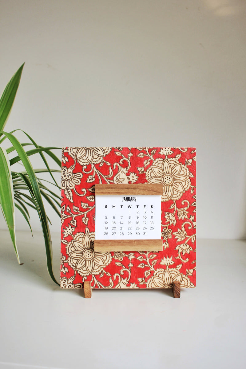 Kalamkari Desk Calendar