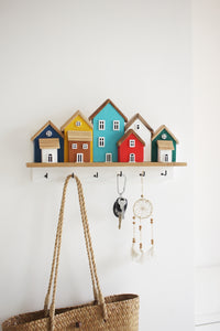 Colour Row House- Key Hanger