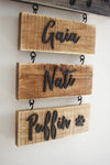 Rustic Family Namesign