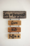 Rustic Family Namesign