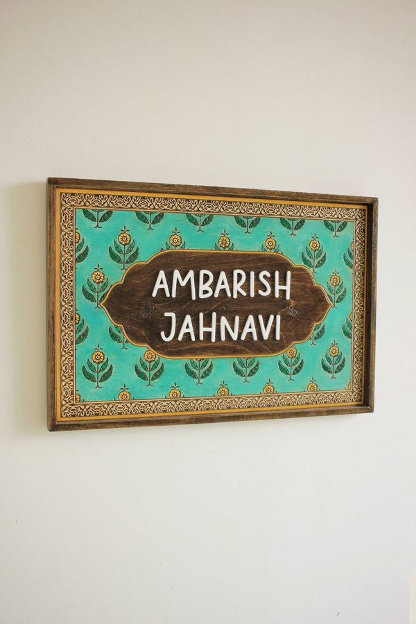 Block Print Namesign