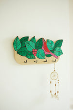 Bird & Leaves Key Hanger