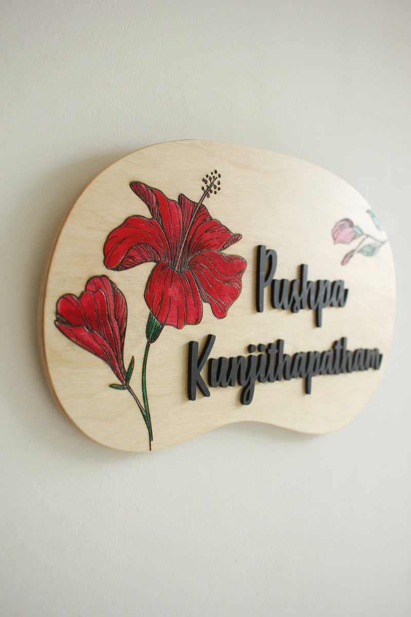 Hibiscus Sign