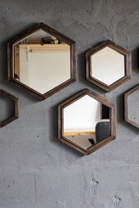 Hexagonal Mirror Frames